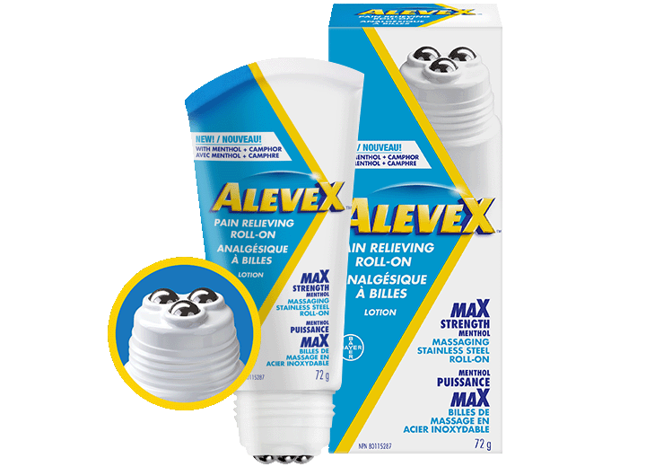 ALEVEX® Pain Relieving Roll-On Lotion