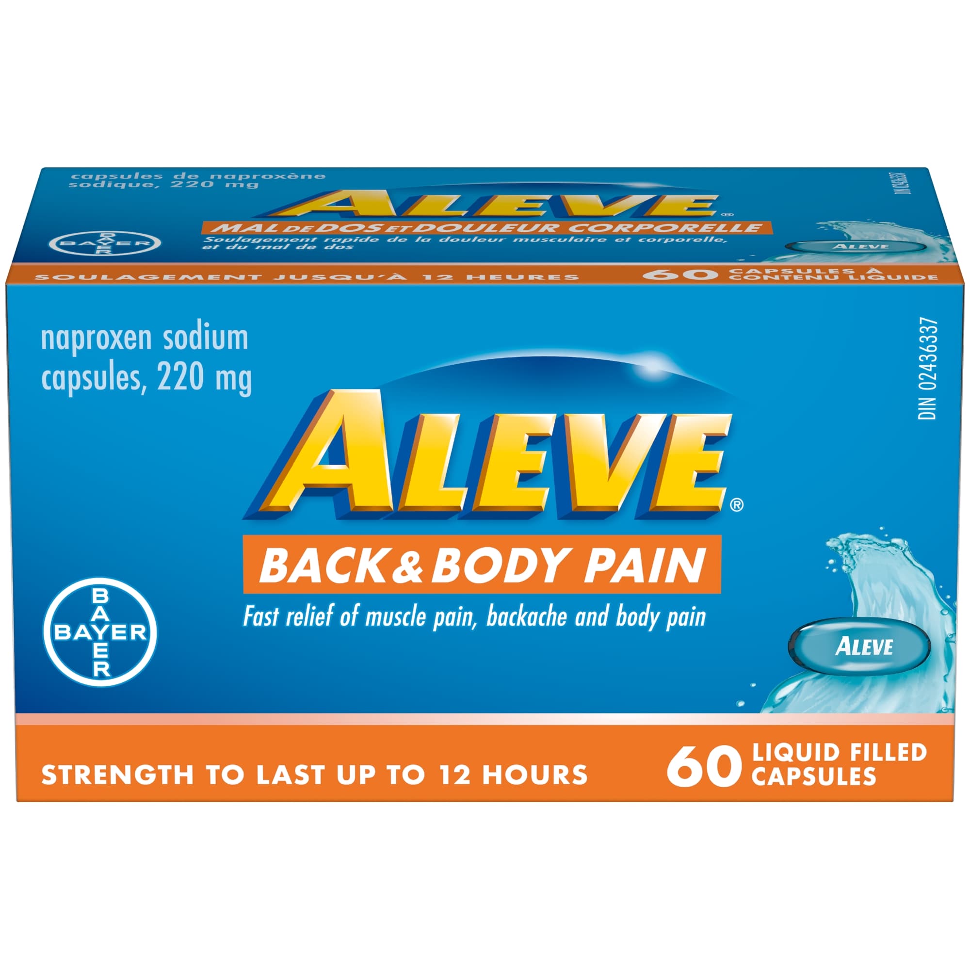 Aleve B&B 60ct - English