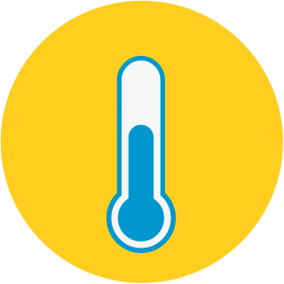 illustration of a thermometer