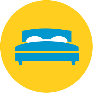 illustration of a bed